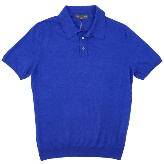 Brett Johnson Lightweight Linen-Cashmere Polo