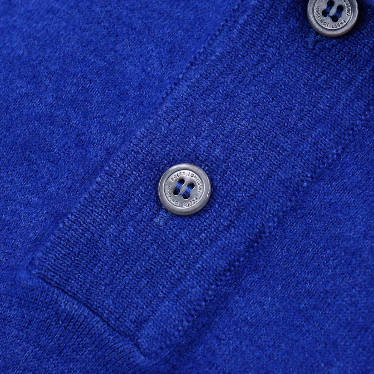 Brett Johnson Lightweight Linen-Cashmere Polo