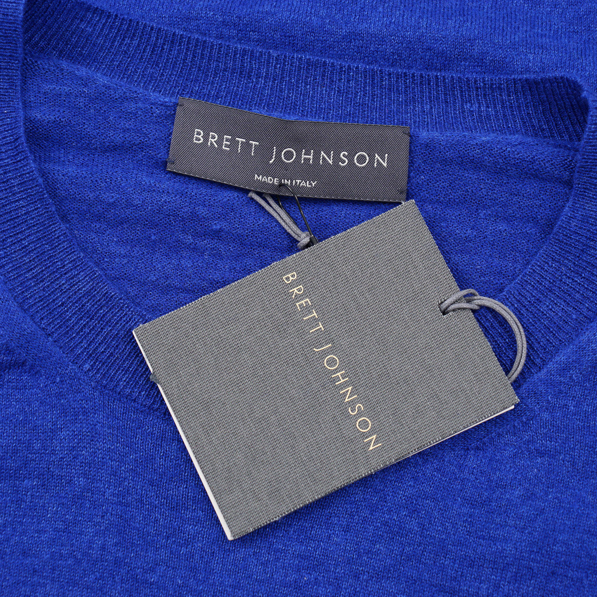 Brett Johnson Lightweight Linen-Cashmere Sweater