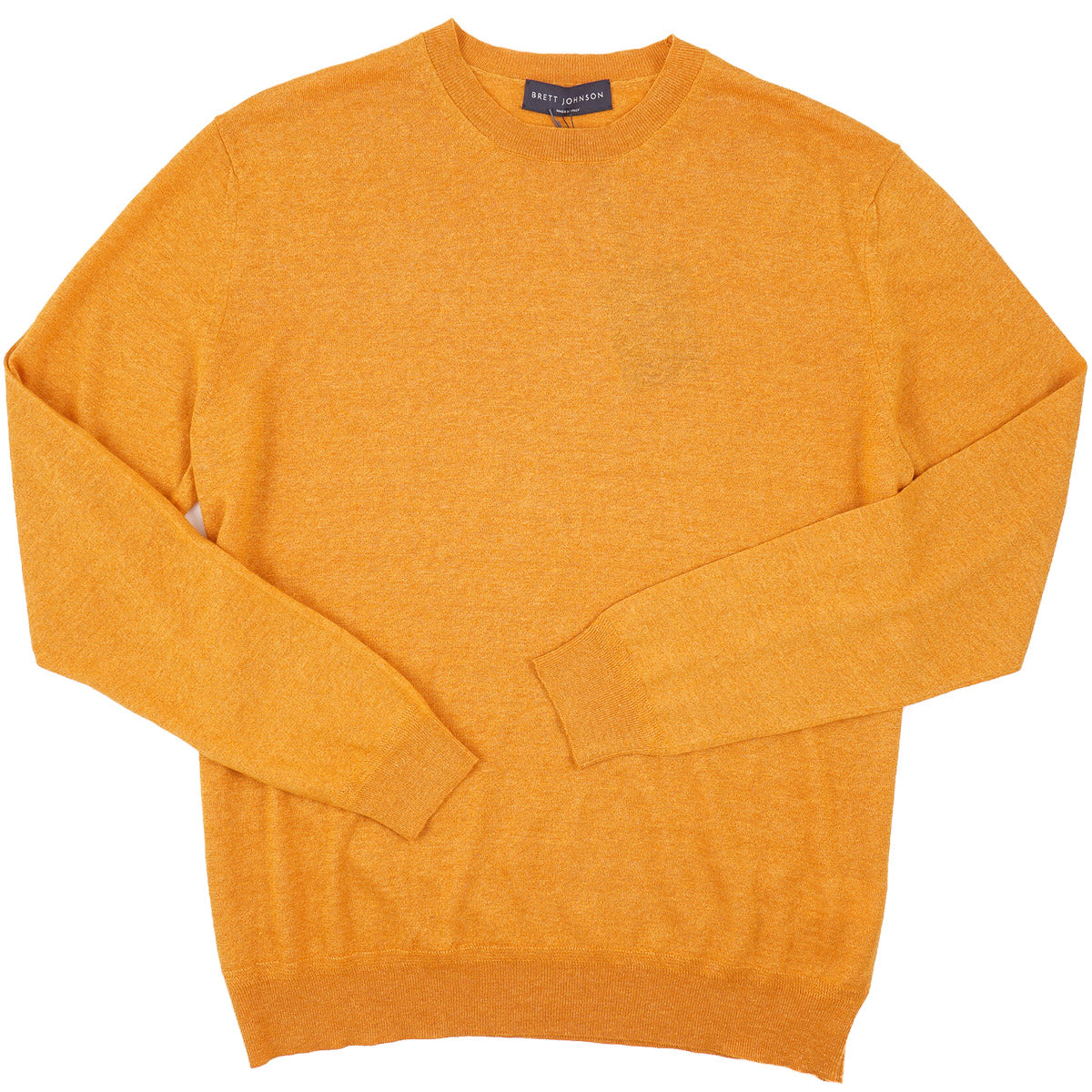 Brett Johnson Lightweight Linen-Cashmere Sweater