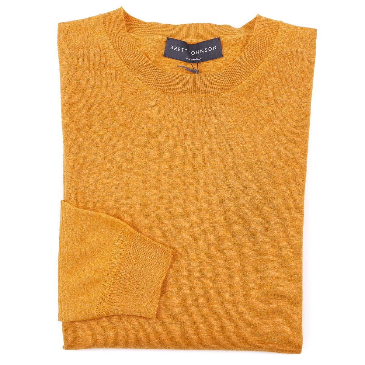 Brett Johnson Lightweight Linen-Cashmere Sweater