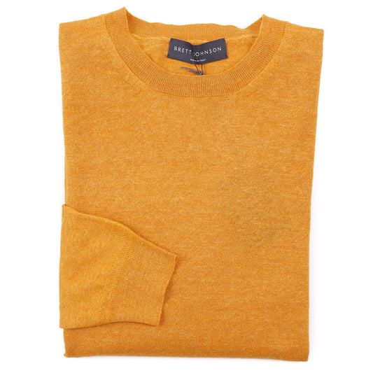 Brett Johnson Lightweight Linen-Cashmere Sweater