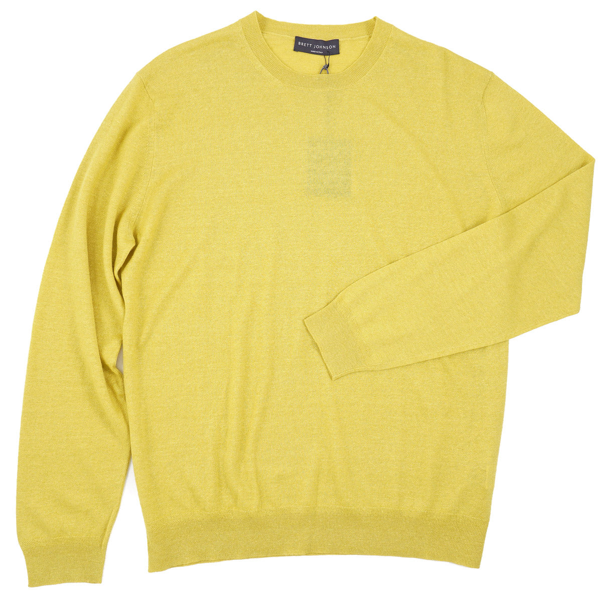 Brett Johnson Lightweight Linen-Cashmere Sweater