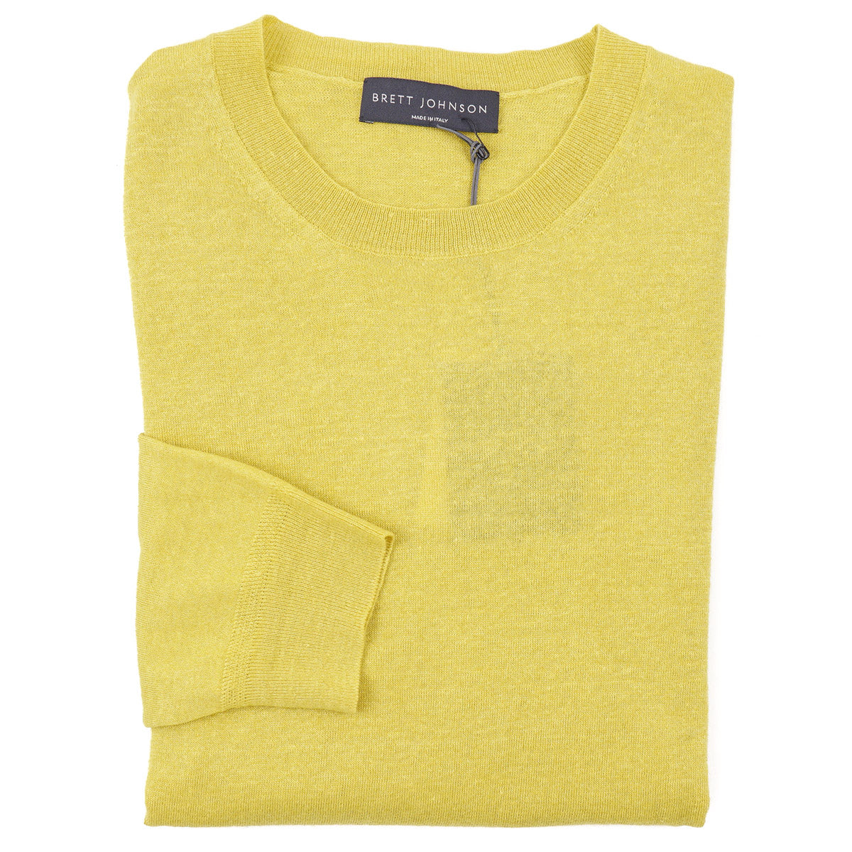 Brett Johnson Lightweight Linen-Cashmere Sweater