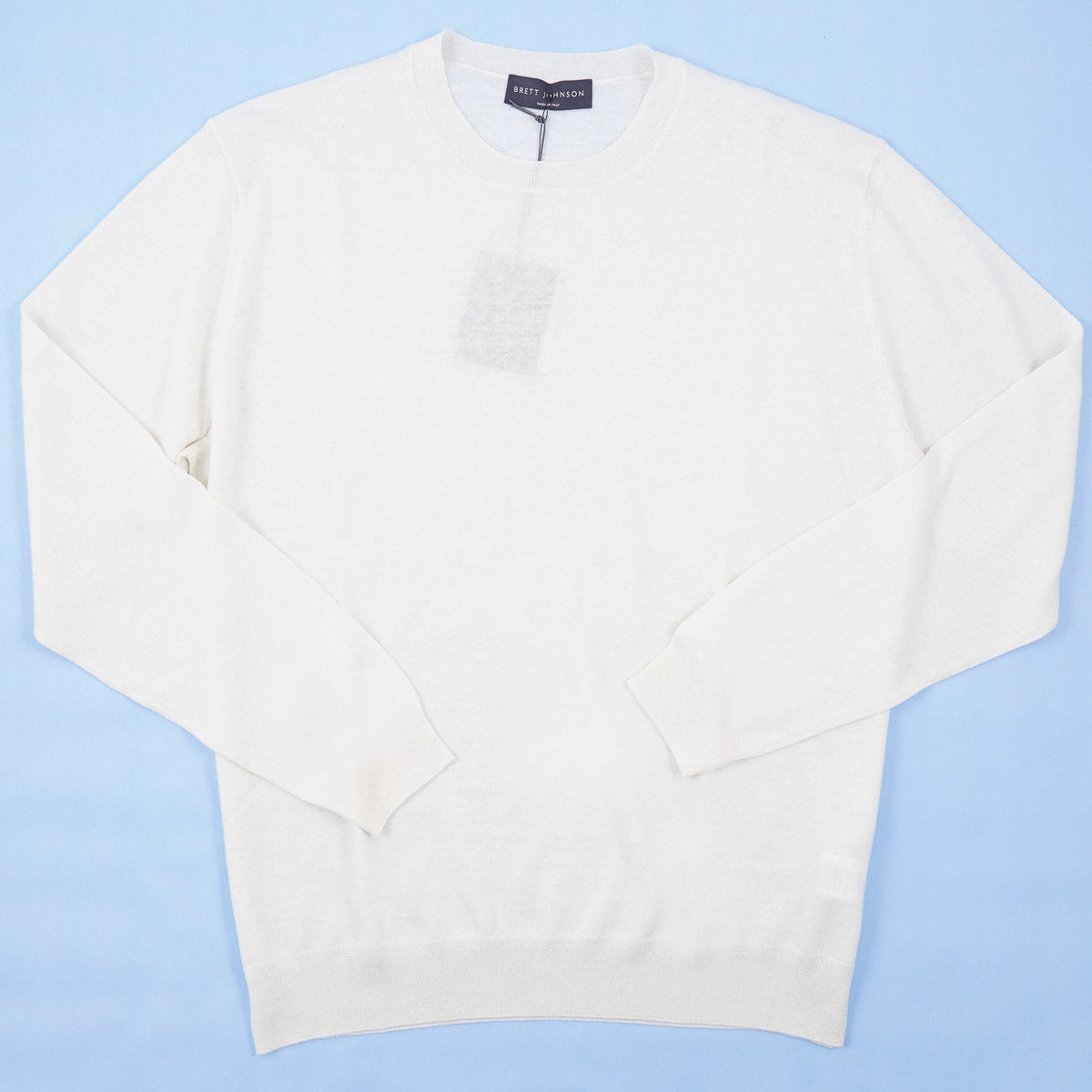 Brett Johnson Lightweight Linen-Cashmere Sweater