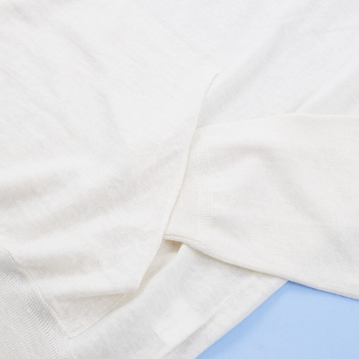 Brett Johnson Linen-Cashmere Hooded Sweater