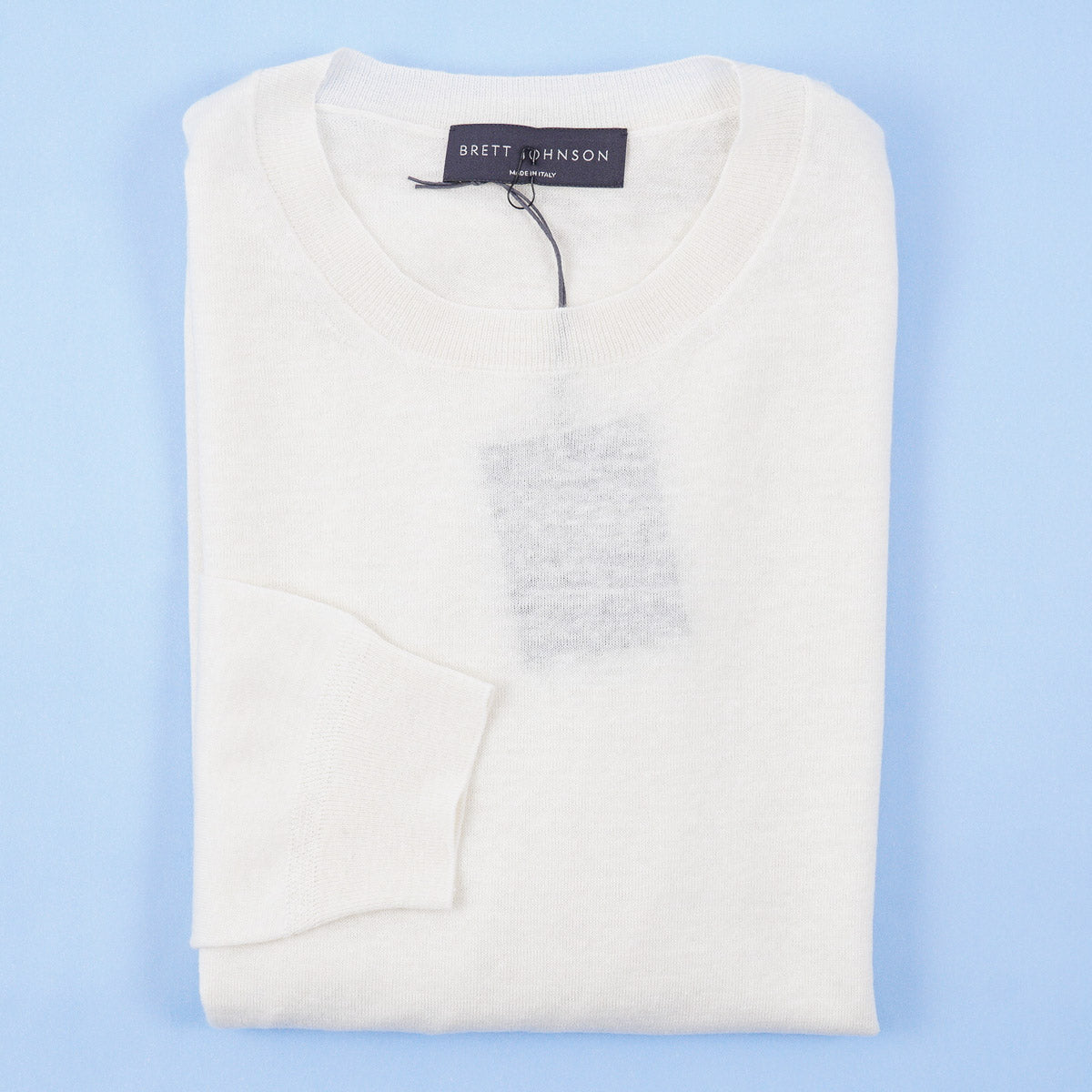 Brett Johnson Lightweight Linen-Cashmere Sweater