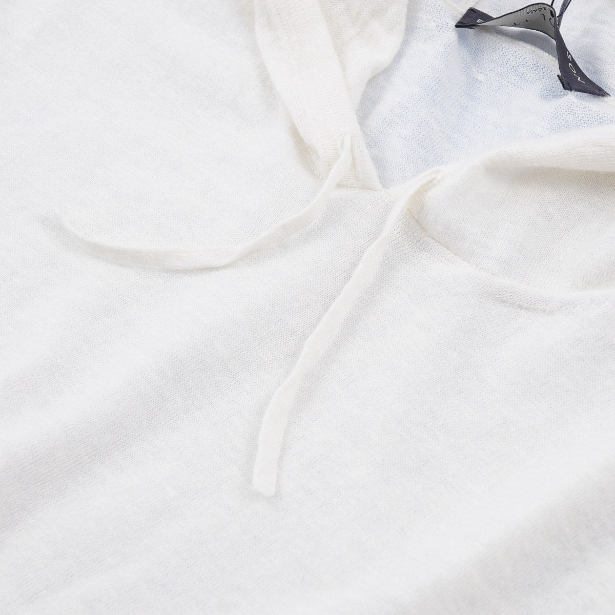 Brett Johnson Linen-Cashmere Hooded Sweater
