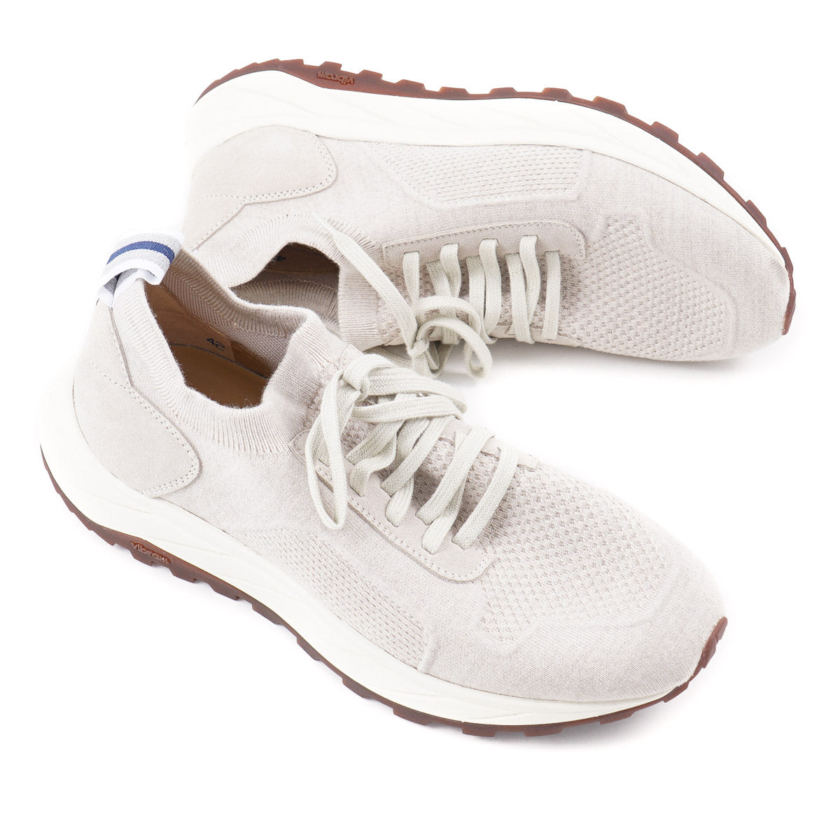 Fedeli Stretch Knit Wool Sneakers - Top Shelf Apparel