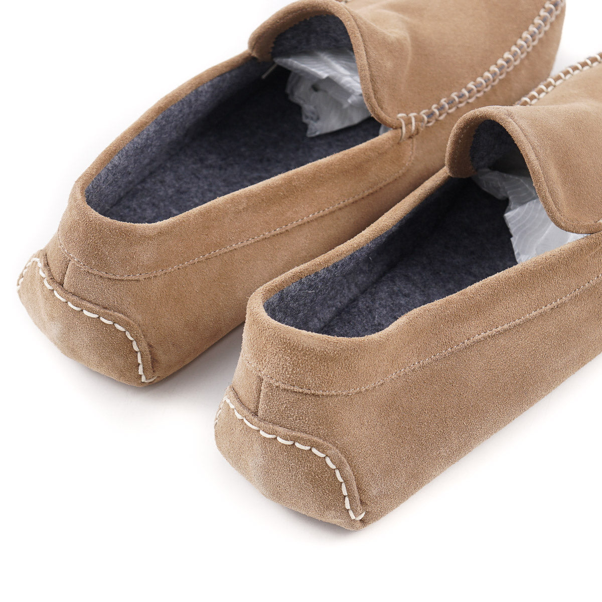 Fedeli Cashmere-Lined Suede Slippers - Top Shelf Apparel