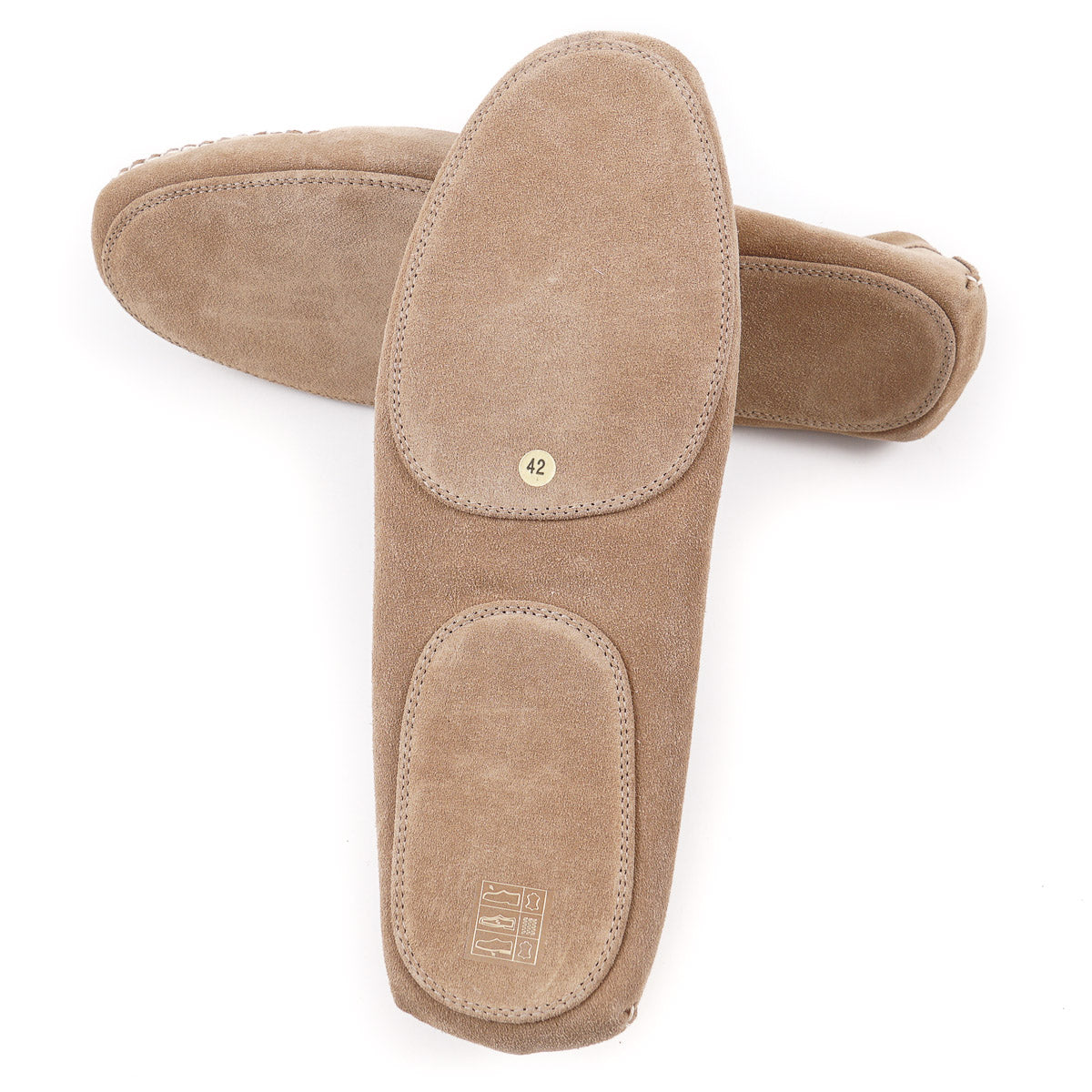 Fedeli Cashmere-Lined Suede Slippers - Top Shelf Apparel