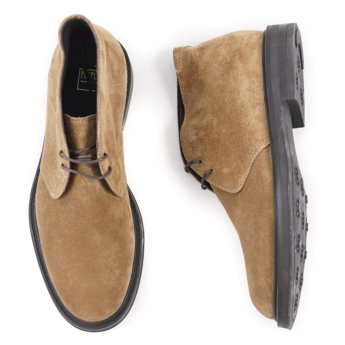 Fedeli Suede Chukka Desert Boots - Top Shelf Apparel