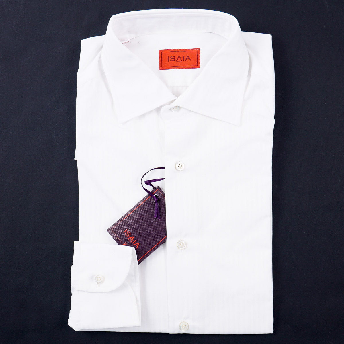 Isaia Tailored-Fit 'Mix' Dress Shirt - Top Shelf Apparel