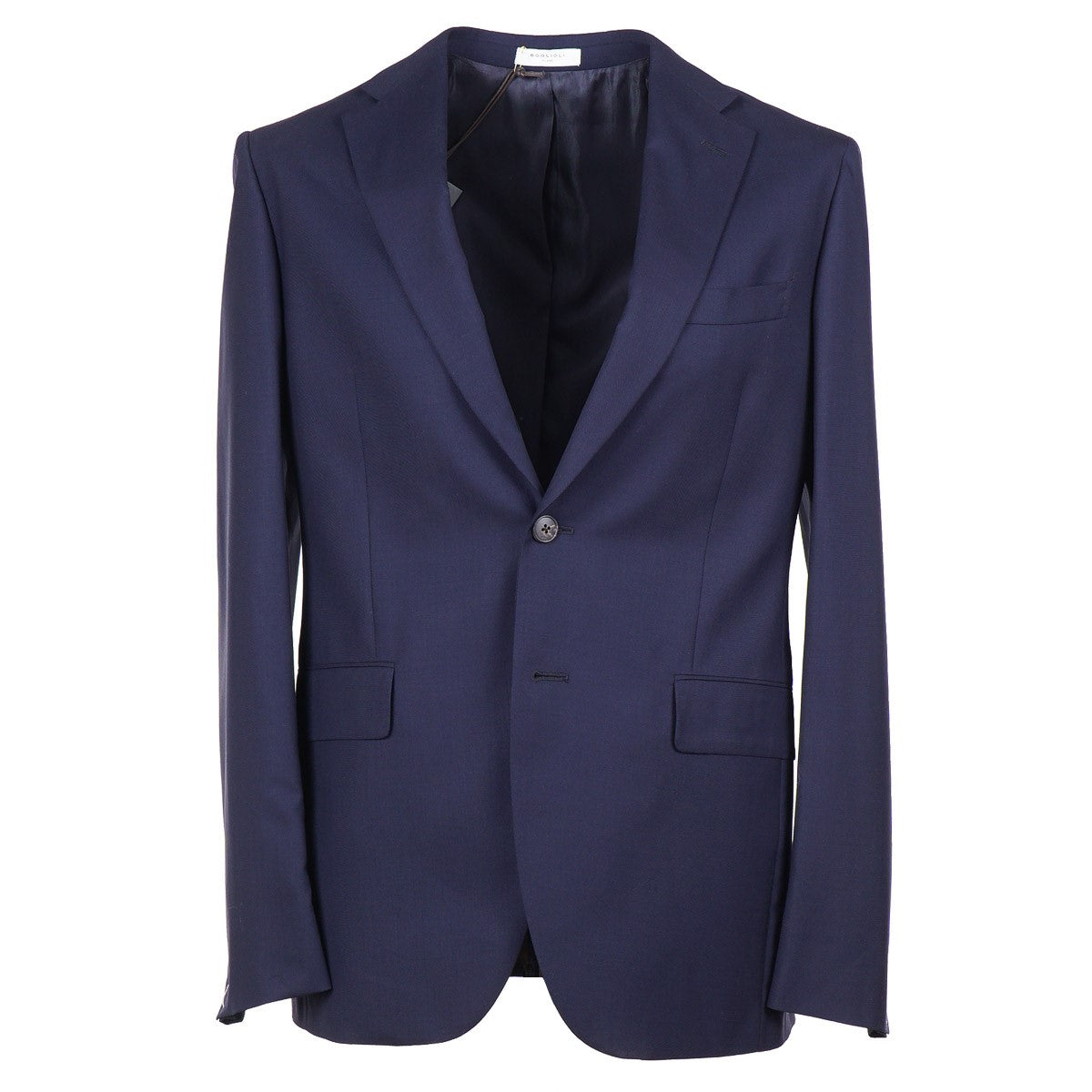 Boglioli Solid Navy Wool Blazer - Top Shelf Apparel