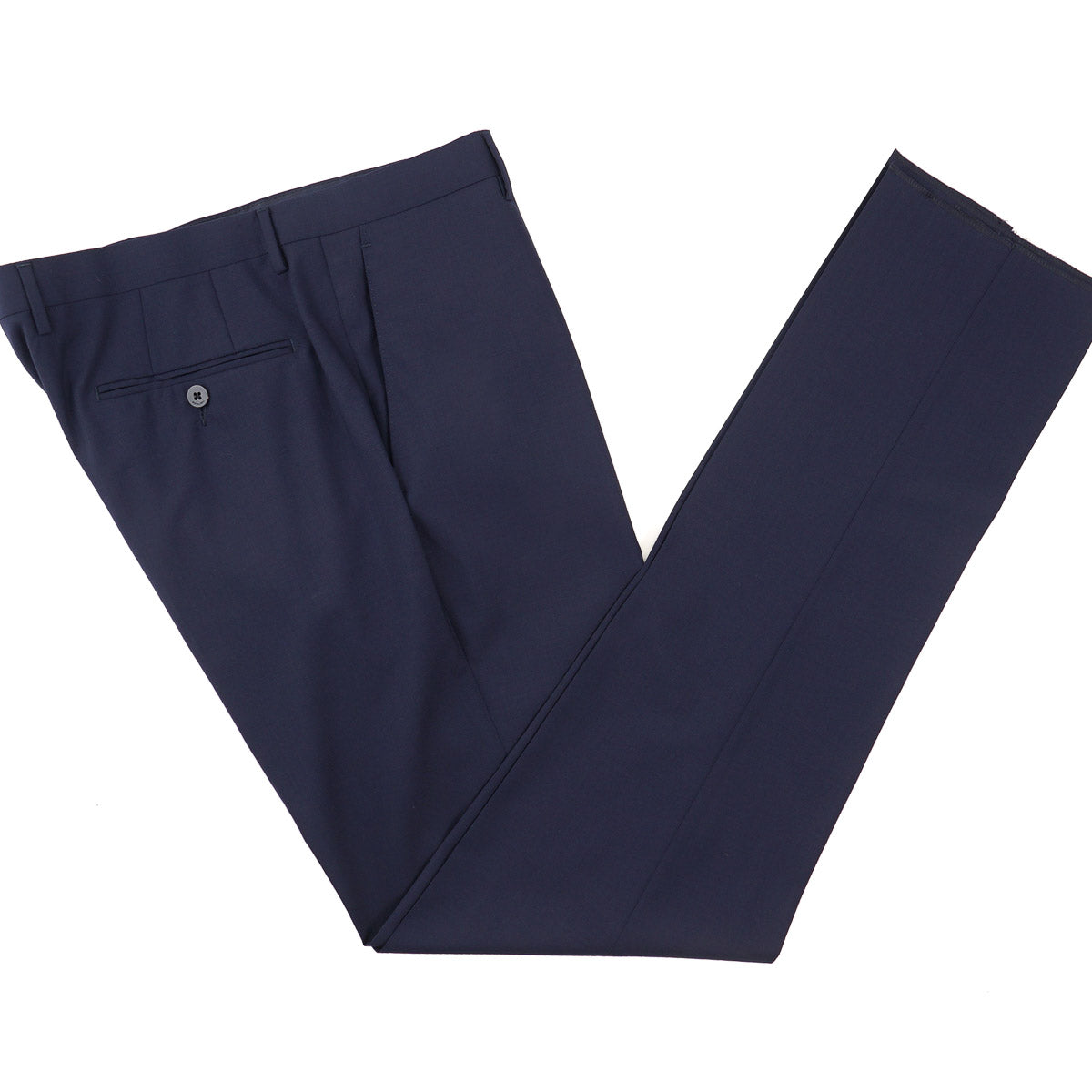 Boglioli Slim-Fit Navy Wool Suit - Top Shelf Apparel