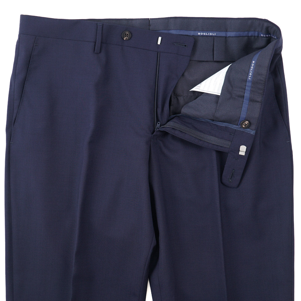 Boglioli Slim-Fit Navy Wool Suit - Top Shelf Apparel