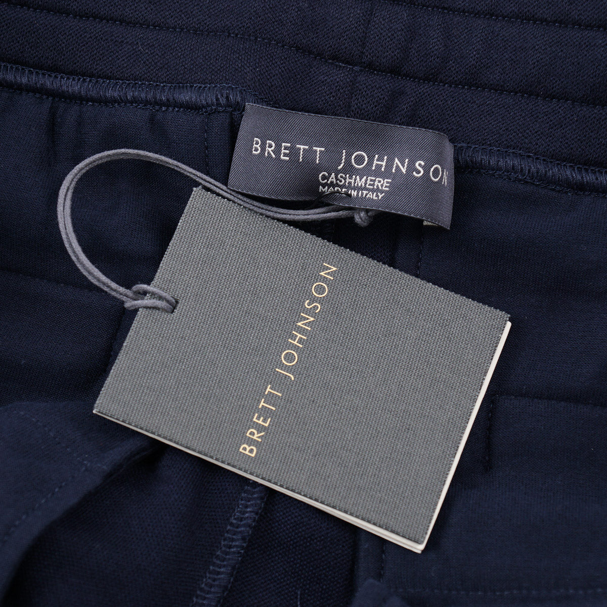 Brett Johnson Cashmere-Cotton Jogger Pants