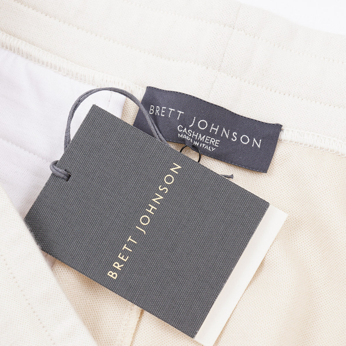 Brett Johnson Cashmere-Cotton Jogger Pants