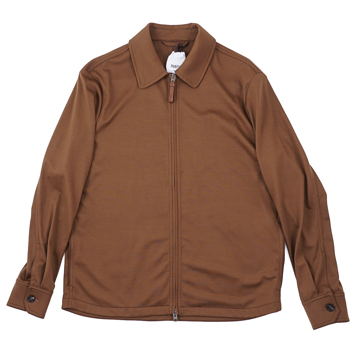 Manto Super 150s Jersey Wool-Silk Jacket
