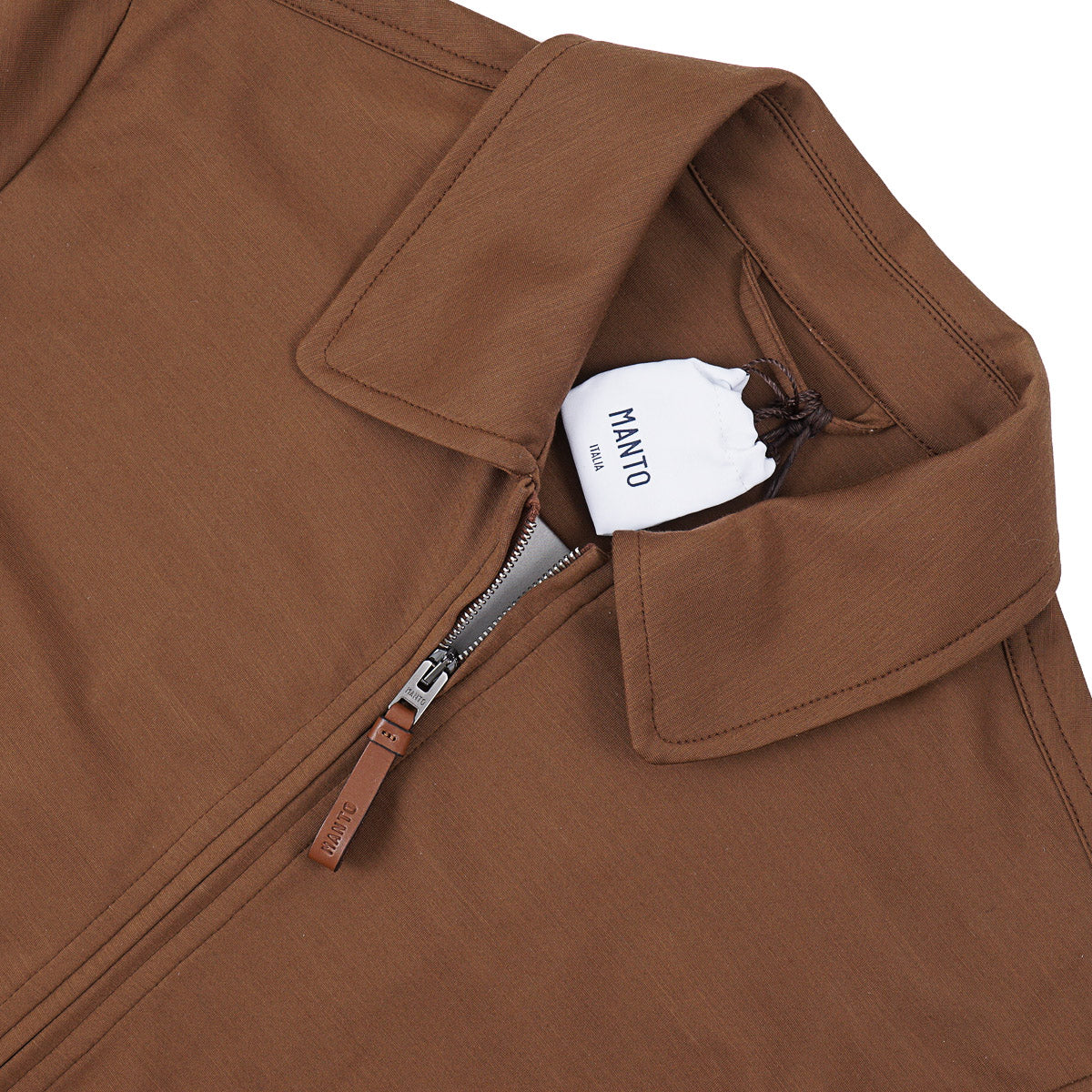 Manto Super 150s Jersey Wool-Silk Jacket