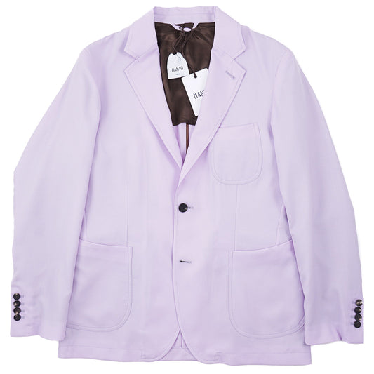 Manto Light Wool-Silk Blazer Jacket - Top Shelf Apparel