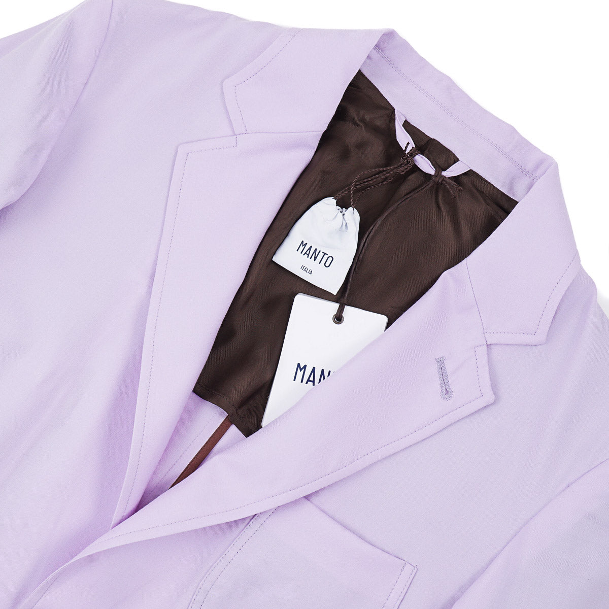 Manto Light Wool-Silk Blazer Jacket