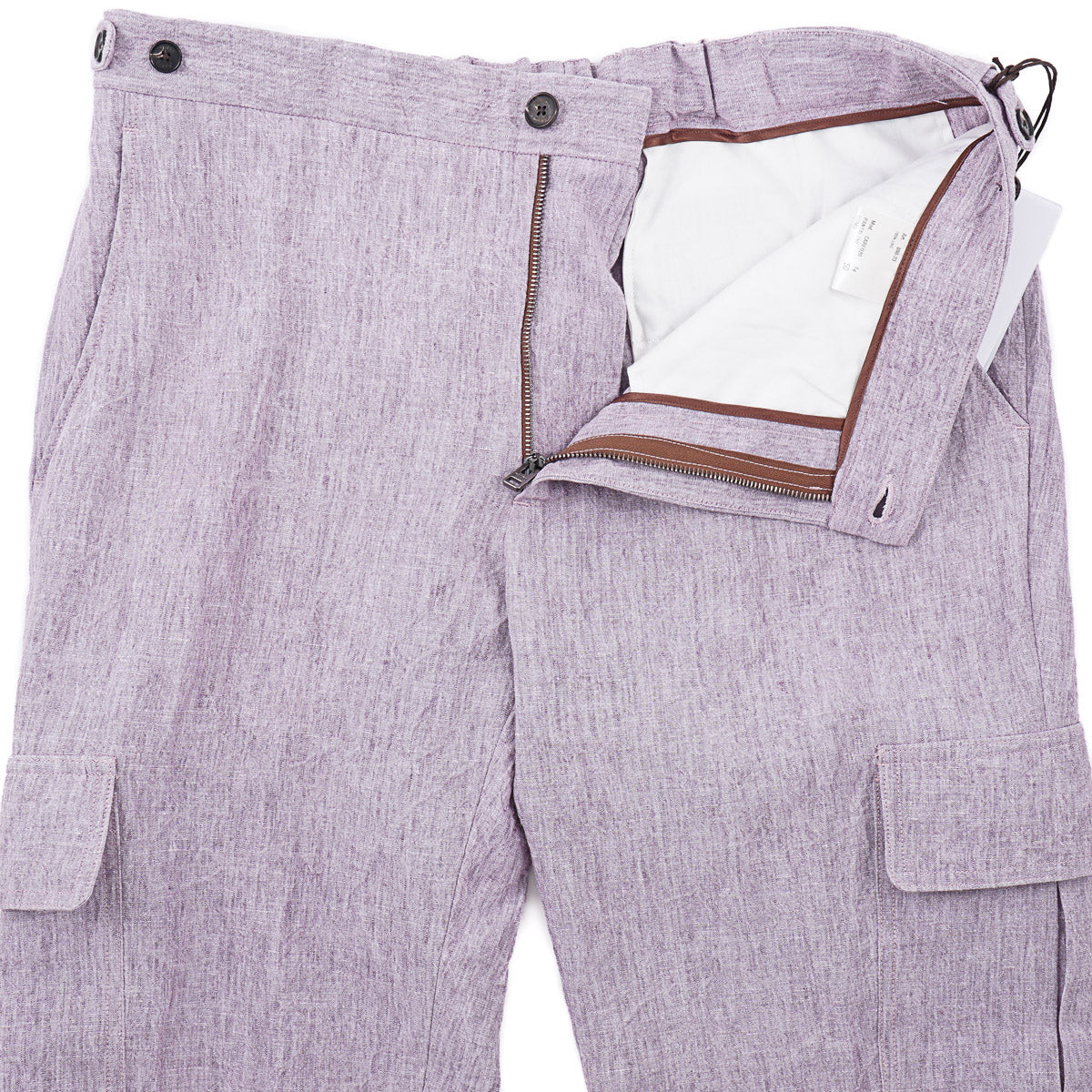 Manto Linen Cargo Pocket Pants