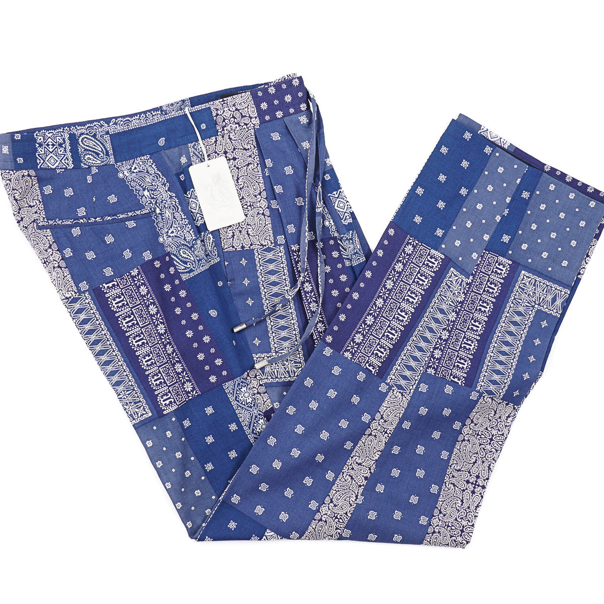 Belvest Lightweight Cotton Drawstring Pants