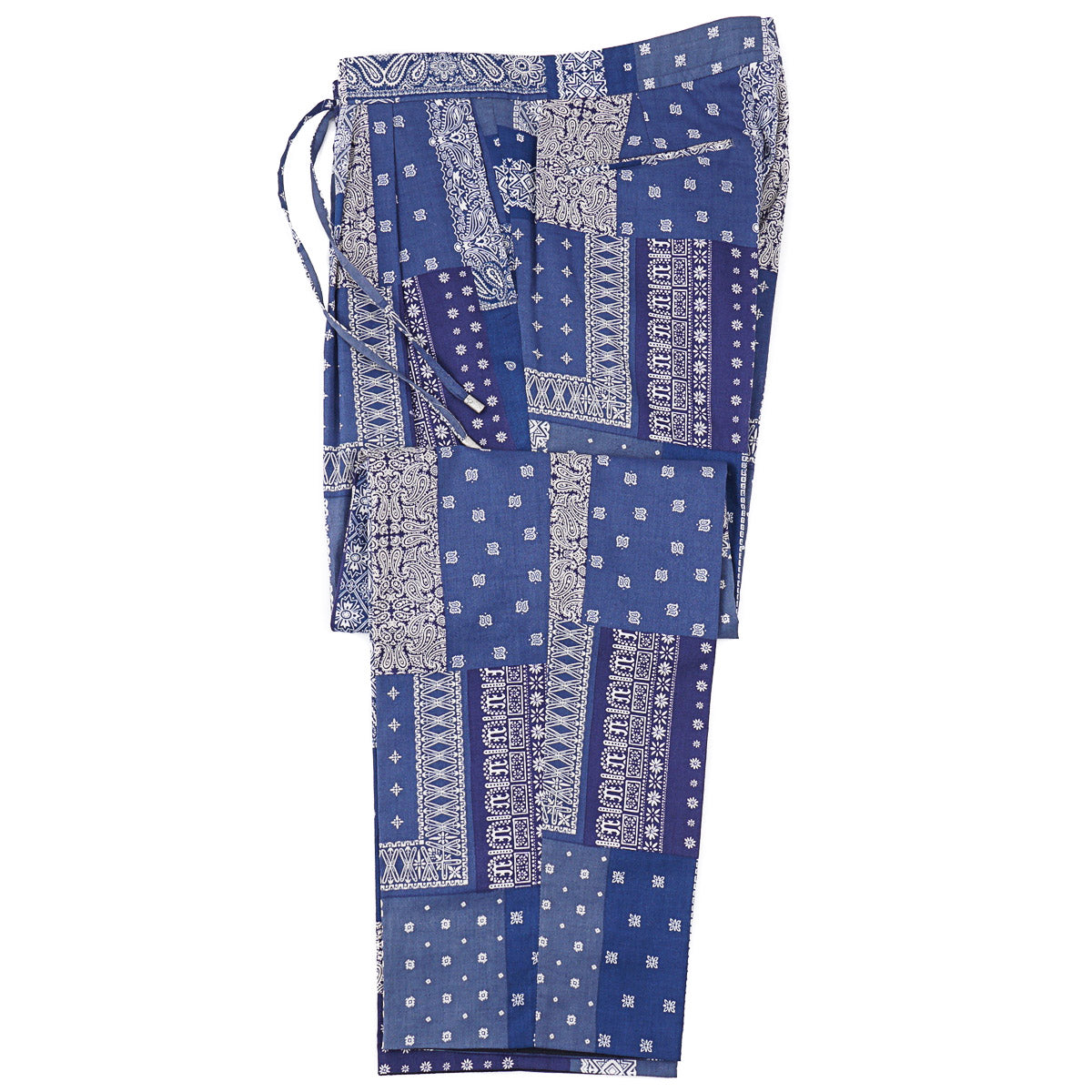 Belvest Lightweight Cotton Drawstring Pants