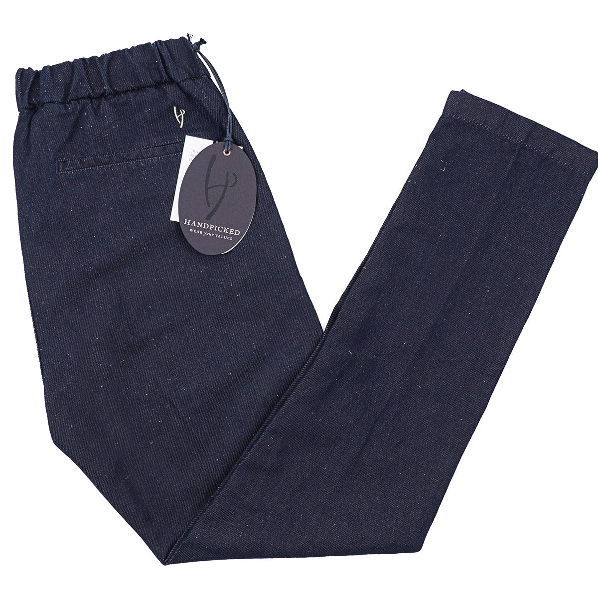 Handpicked Drawstring Cotton-Linen Pants