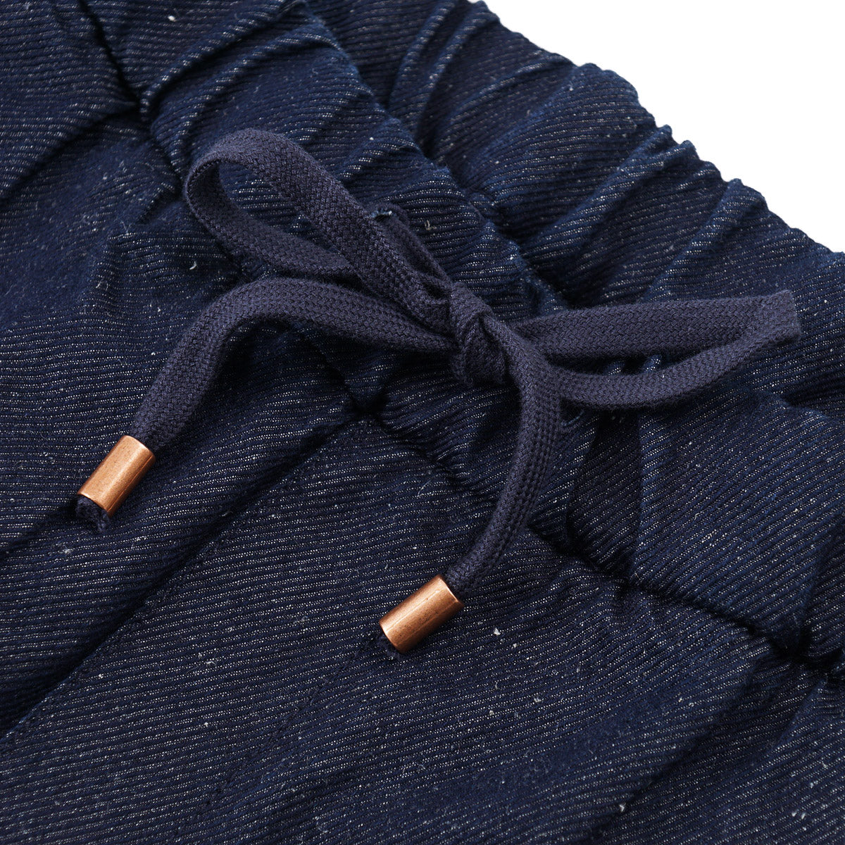 Handpicked Drawstring Cotton-Linen Pants