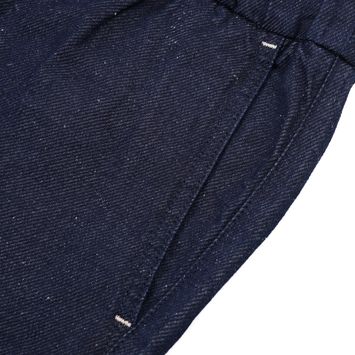 Handpicked Drawstring Cotton-Linen Pants