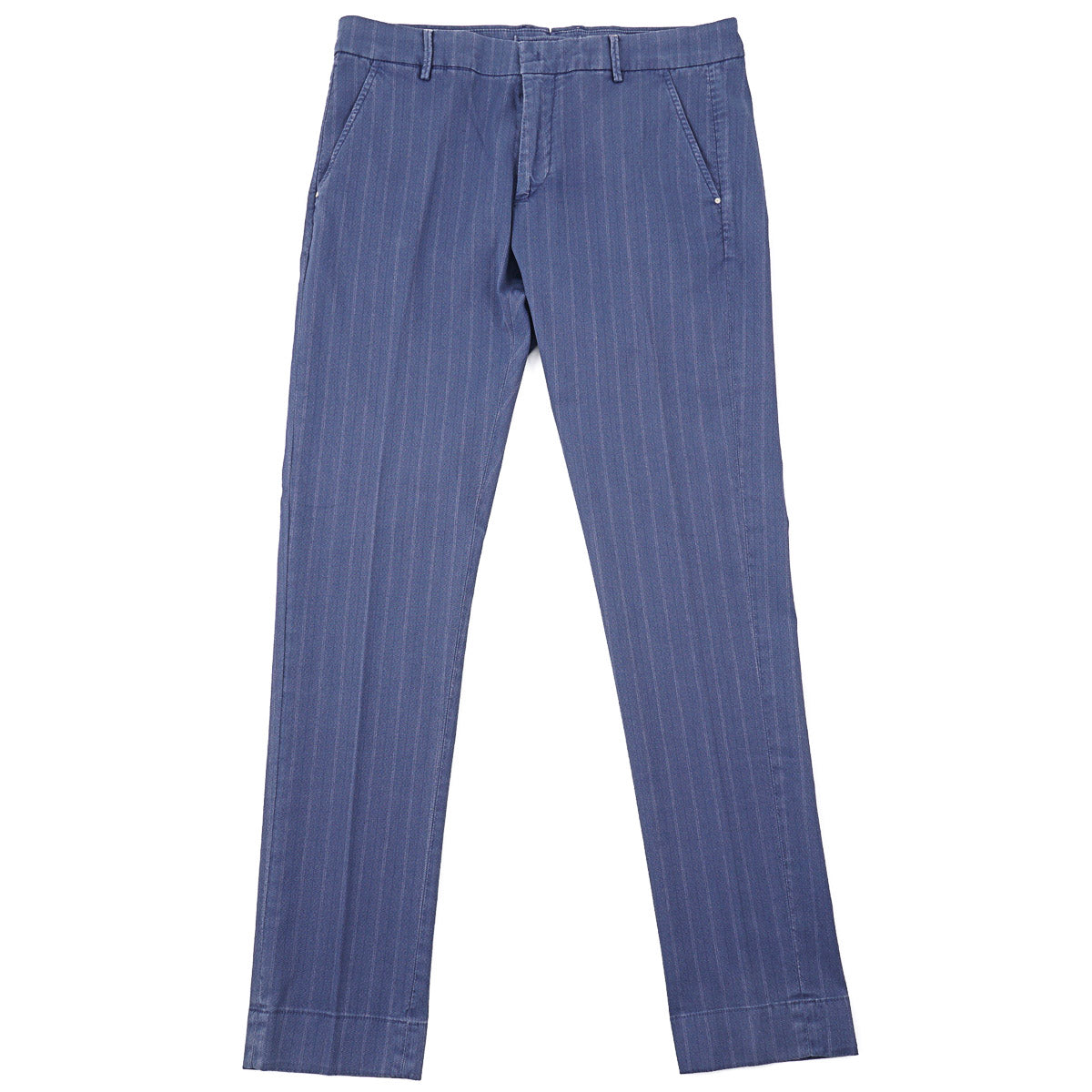 Handpicked Slim-Fit Cotton-Linen Pants