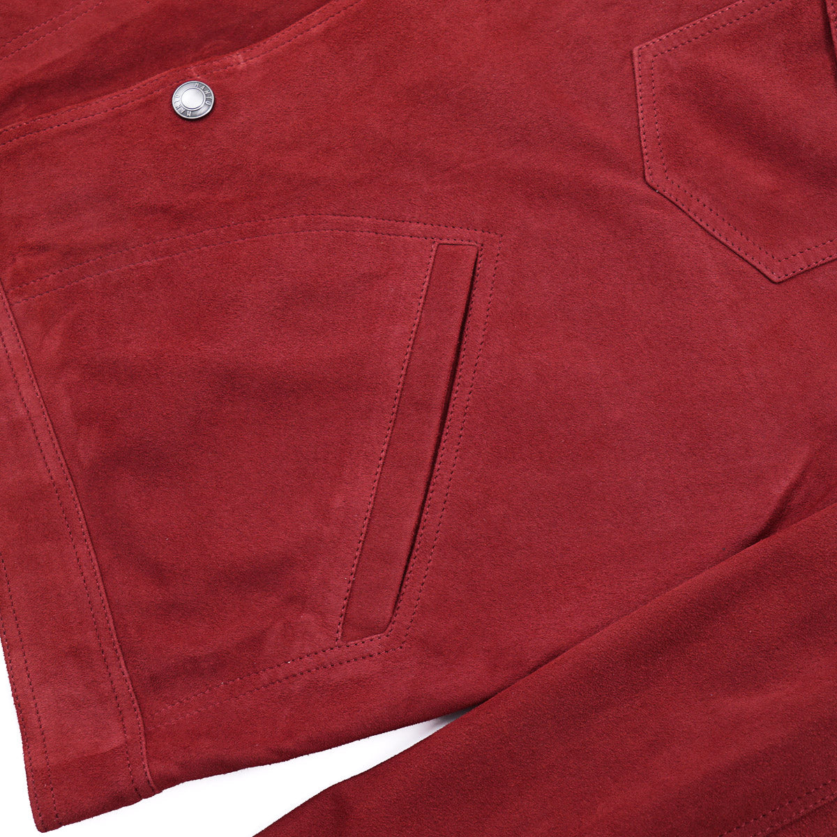 Manto Lambskin Suede 'Jean' Jacket
