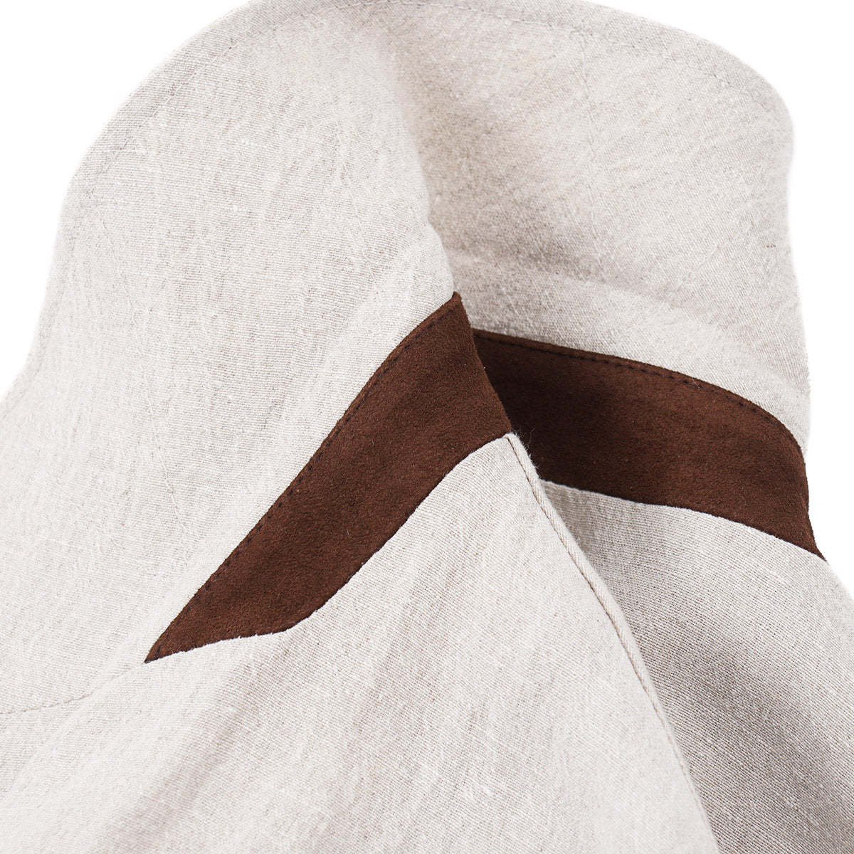 Manto Woven Linen Pea Coat