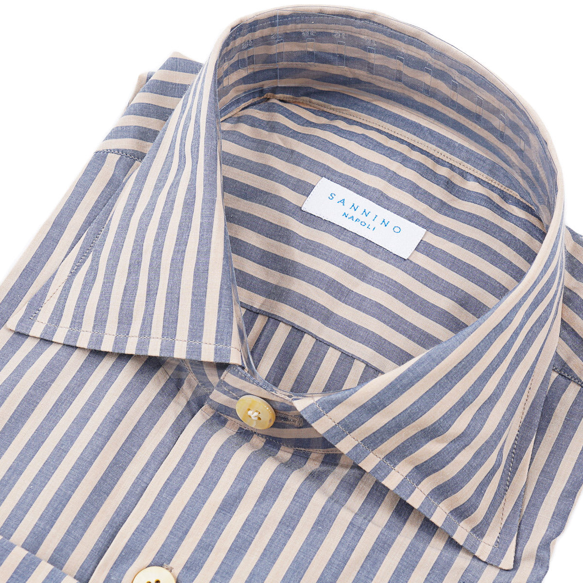 Sannino Slim-Fit Cotton Dress Shirt