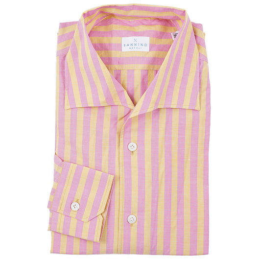 Sannino Lightweight Cotton-Linen Shirt - Top Shelf Apparel
