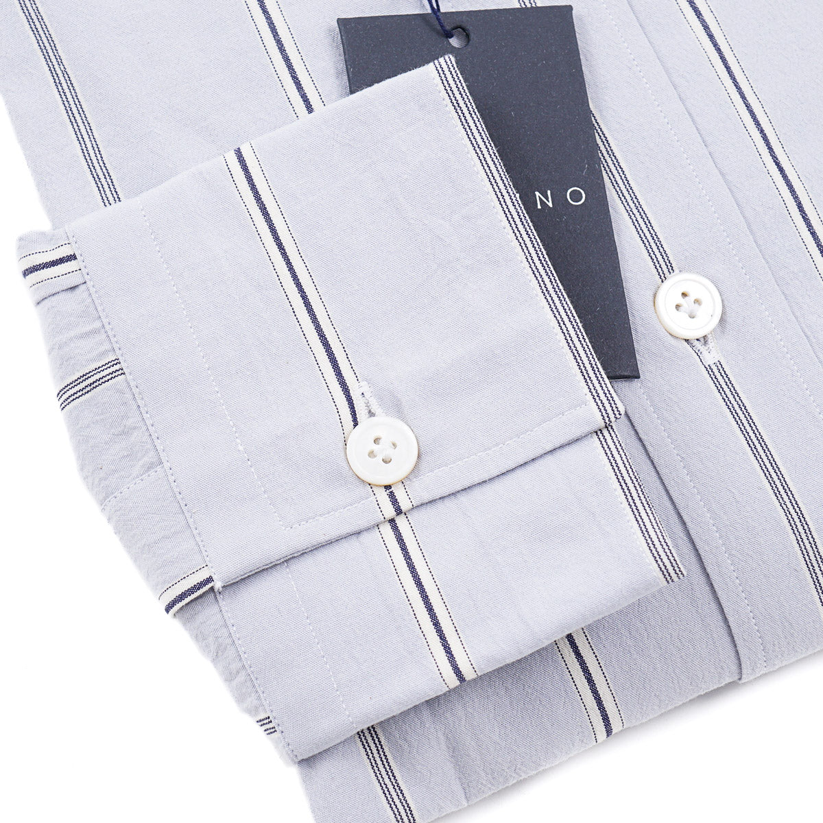 Sannino Tailored-Fit Cotton Dress Shirt - Top Shelf Apparel