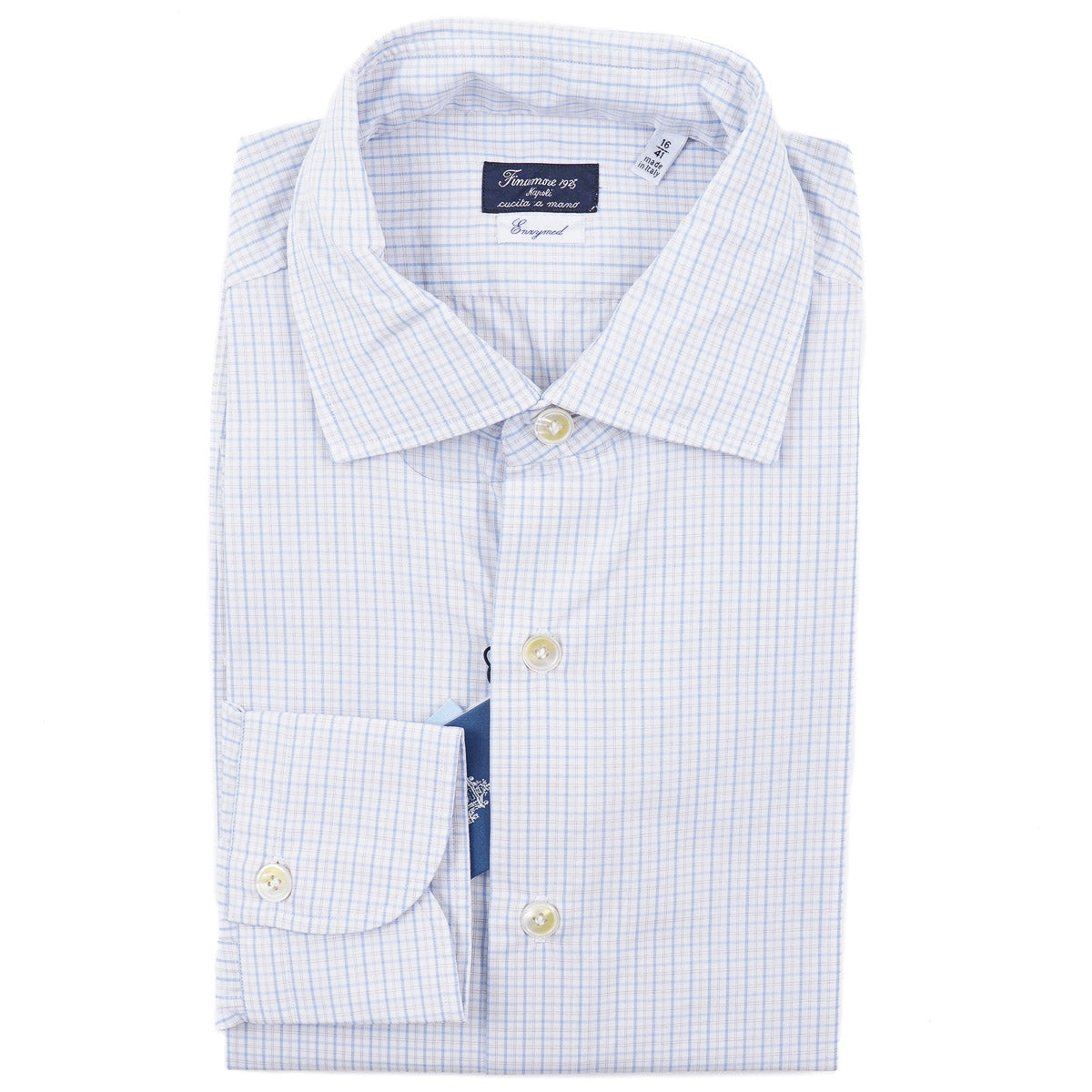 Finamore Extrafine Alumo Cotton Shirt
