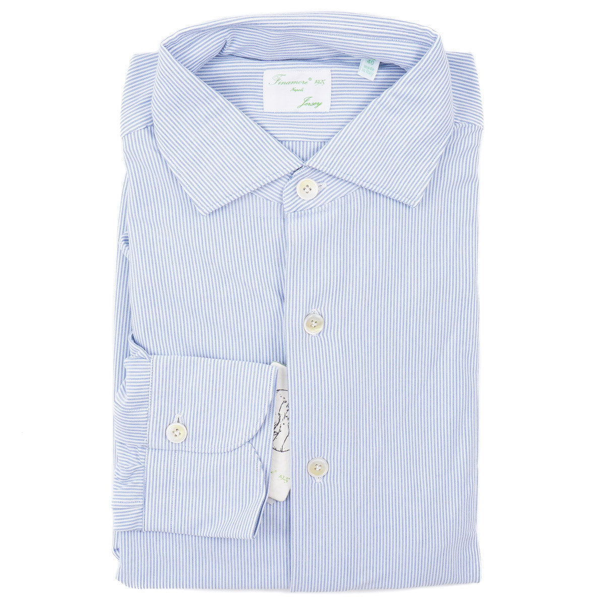 Finamore Jersey Cotton-Blend Shirt
