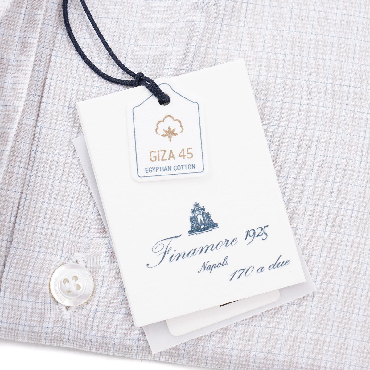 Finamore 170s Egyptian Cotton Shirt