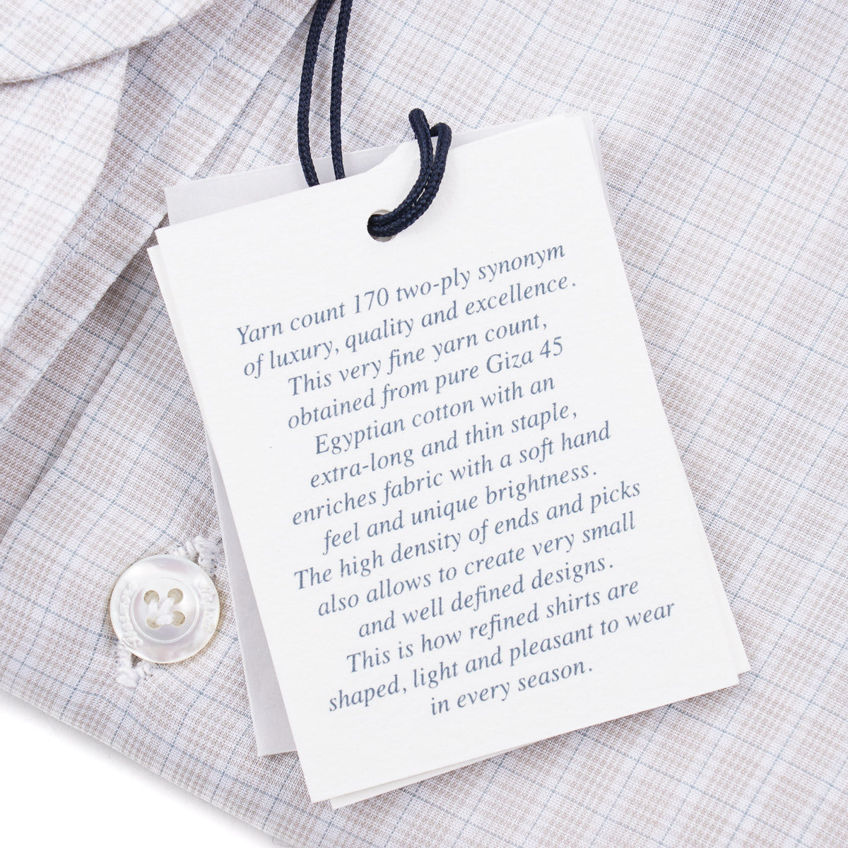Finamore 170s Egyptian Cotton Shirt