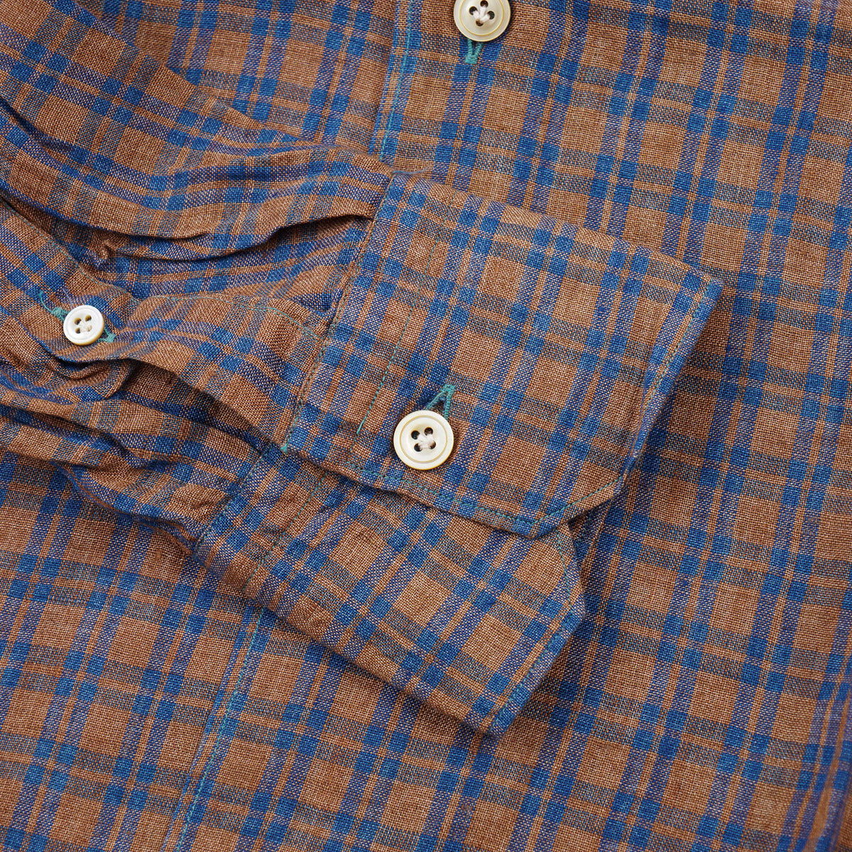 Sannino Slim-Fit Linen Dress Shirt