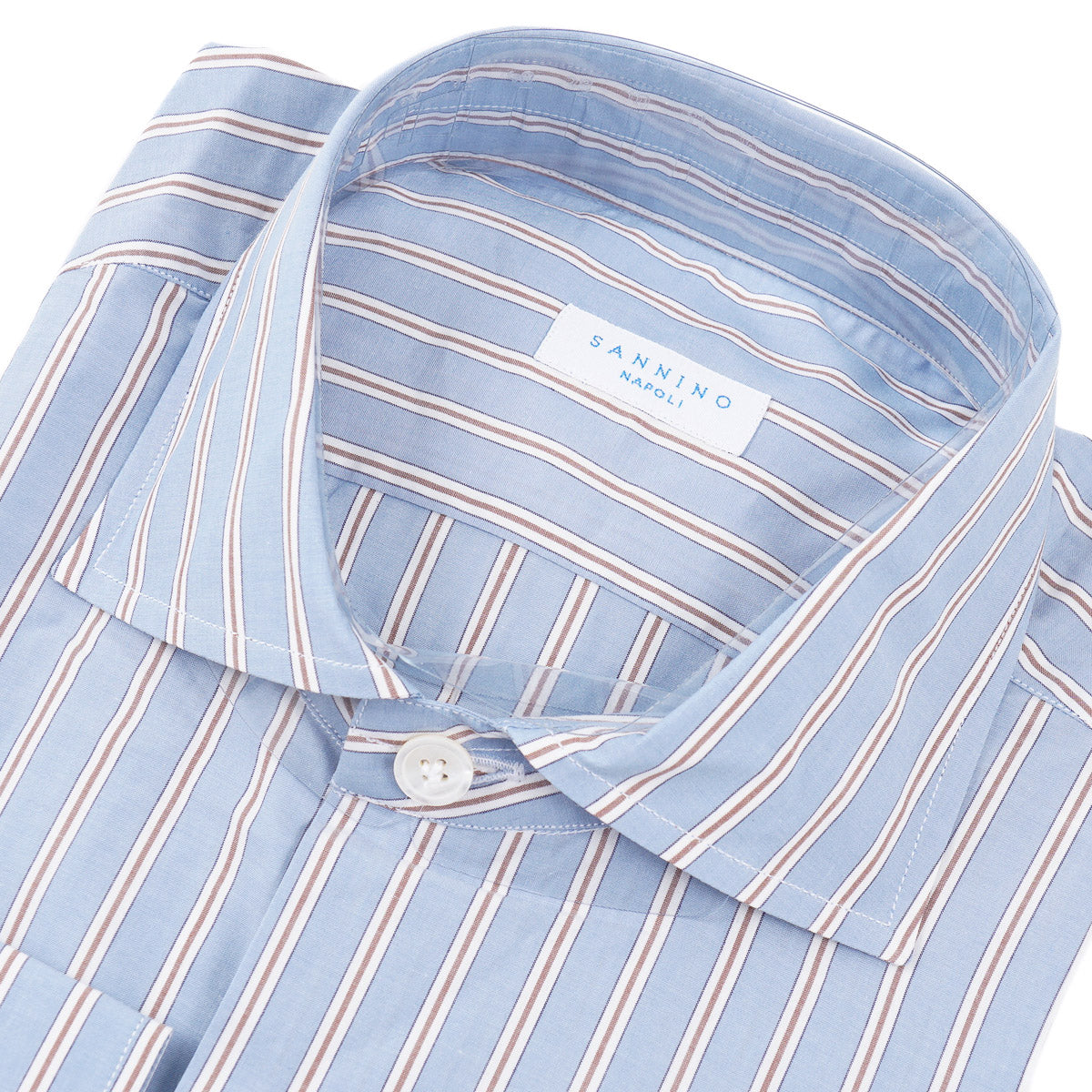 Sannino Slim-Fit Cotton Dress Shirt