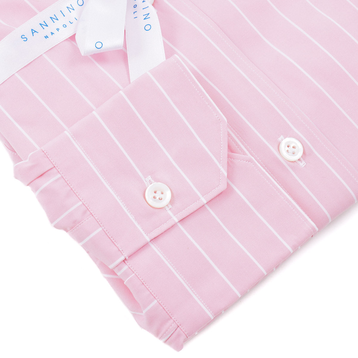 Sannino Tailored-Fit Cotton Dress Shirt