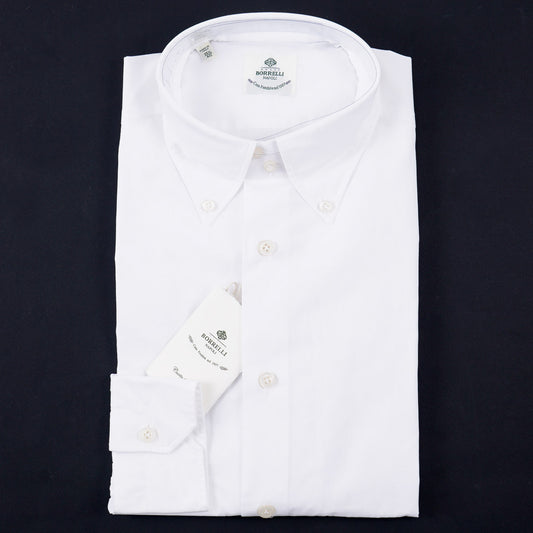 Luigi Borrelli Tailored-Fit Cotton Shirt - Top Shelf Apparel
