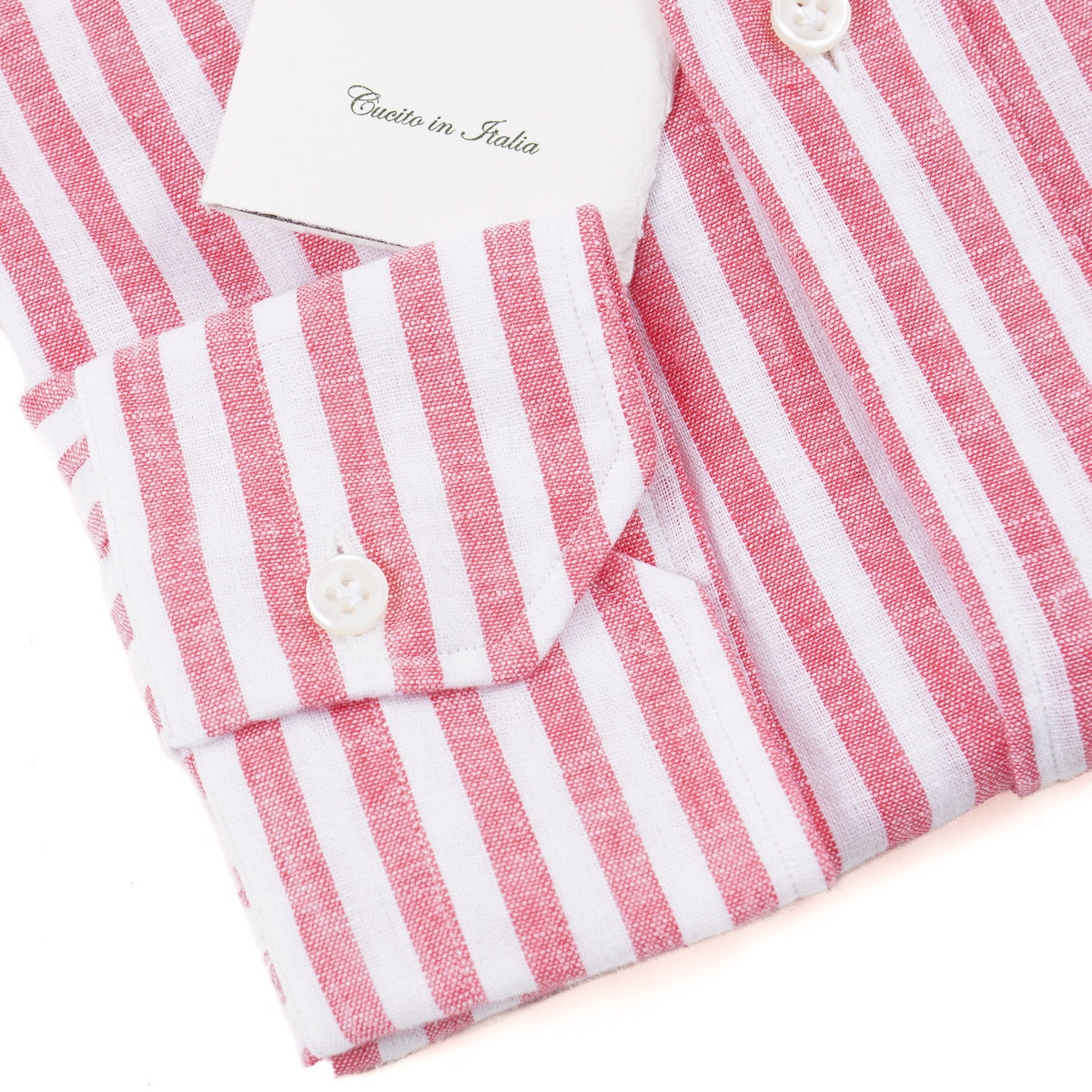 Luigi Borrelli Linen-Cotton Dress Shirt - Top Shelf Apparel