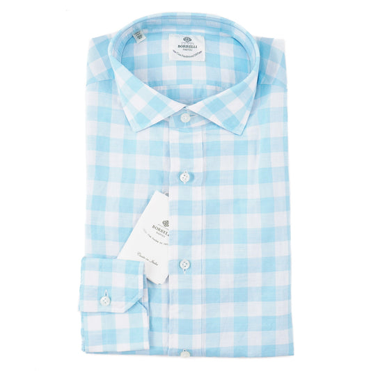 Luigi Borrelli Linen-Cotton Dress Shirt - Top Shelf Apparel