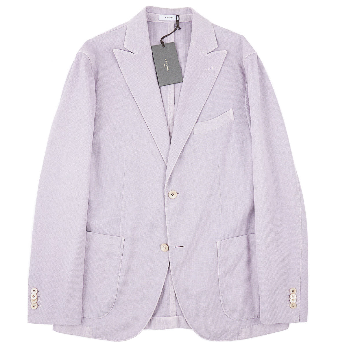 Boglioli Hopsack Cotton-Silk 'K Jacket'