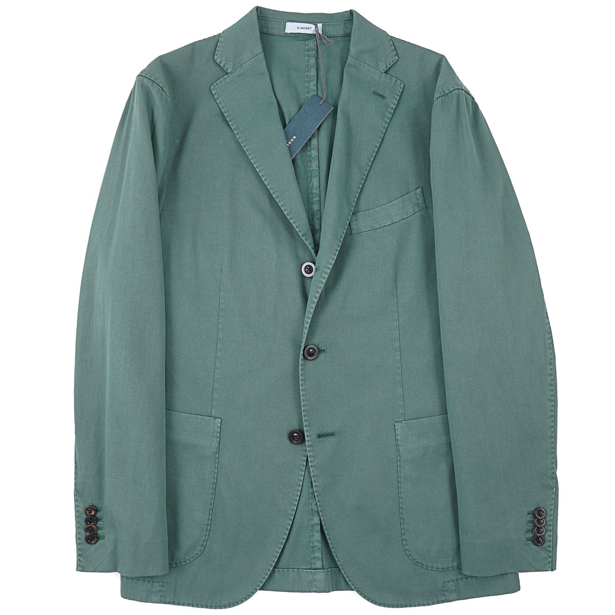 Boglioli Garment-Washed Cotton 'K Jacket'